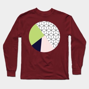 Cube Circle Long Sleeve T-Shirt